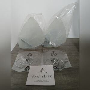 Pair of PartyLite Indulgences Wall Sconces Candle Holder NWOB